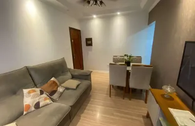 Apartamento para venda em santos, marapé, 2 dormitórios, 1 banheiro, 1 vaga