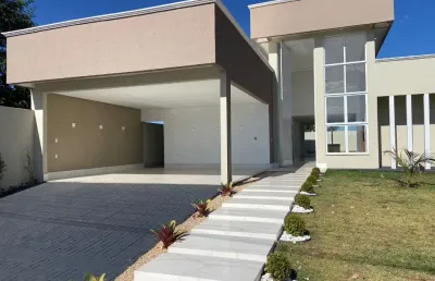 Casa a venda condomínio marinas de caldas, em caldas novas.