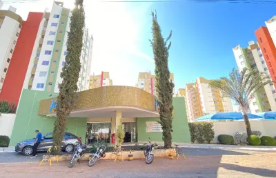 Apartamento com lazer completo à venda – vitória das thermas, caldas novas/go
