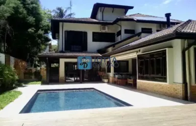 Casa em condomínio fechado com 4 quartos à venda na rua das aroeiras, 100, chácara flora, valinhos, 454 m2 por r$ 2.700.000