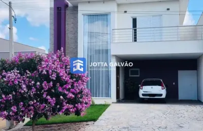 Casa em condomínio fechado com 3 quartos à venda na reino unido, 1990, jardim golden park residence, hortolândia, 248 m2 por r$ 1.450.000