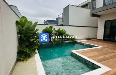 Casa em condomínio fechado com 4 quartos à venda na avenida presidente juscelino kubitschek de oliveira, 3851, parque brasil 500, paulínia, 245 m2 por r$ 1.950.000