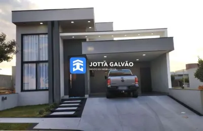 Casa em condomínio fechado com 3 quartos à venda na jardim botânico, 40, parque olívio franceschini, hortolândia, 168 m2 por r$ 1.120.000