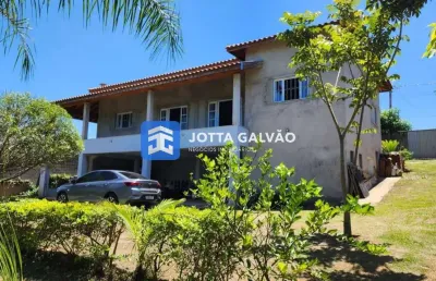 Chácara / sítio com 4 quartos à venda na vinte e três, 2000, chácara recanto das orquídeas, monte mor, 455 m2 por r$ 800.000