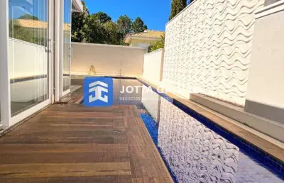 Casa em condomínio fechado com 4 quartos à venda na avenida professora dea ehrhardt carvalho, 2500, sítios de recreio gramado, campinas, 295 m2 por r$ 2.800.000