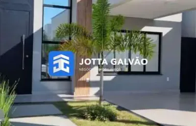 Casa em condomínio fechado com 3 quartos à venda na mário pavanin, 100, jardim park real, indaiatuba, 105 m2 por r$ 820.000