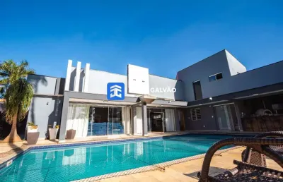 Casa em condomínio fechado com 5 quartos à venda na masaichi fujii, 100, terras de itaici, indaiatuba, 350 m2 por r$ 2.750.000