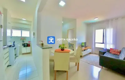 Apartamento com 2 quartos à venda na avenida b, 582, condomínio residencial viva vista, sumaré, 50 m2 por r$ 243.800