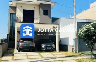 Casa em condomínio fechado com 3 quartos à venda na mário pavanin, 100, jardim park real, indaiatuba, 150 m2 por r$ 1.060.000