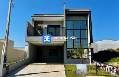 Casa em condomínio fechado com 4 quartos à venda na rua christiano seleguin, 1071, jardim mantova, indaiatuba, 203 m2 por r$ 1.350.000