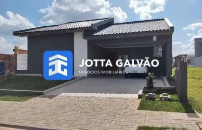 Casa em condomínio fechado com 3 quartos à venda na rua miguel guidotti, 1967, parque egisto ragazzo, limeira, 209 m2 por r$ 1.378.000
