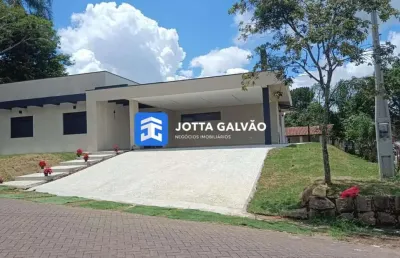 Casa em condomínio fechado com 3 quartos à venda na estrada do jequitibá, 1111, pinheiro, valinhos, 320 m2 por r$ 2.550.000