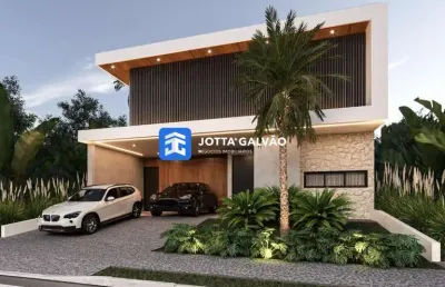 Casa em condomínio fechado com 4 quartos à venda na rua sebastião cardoso, 168, parque brasil 500, paulínia, 366 m2 por r$ 2.990.000