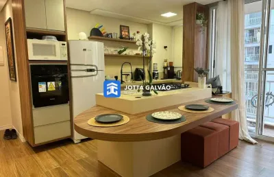 Apartamento com 1 quarto à venda na rua alberto carlos dupas valin, 100, vila palácios, campinas, 44 m2 por r$ 447.000
