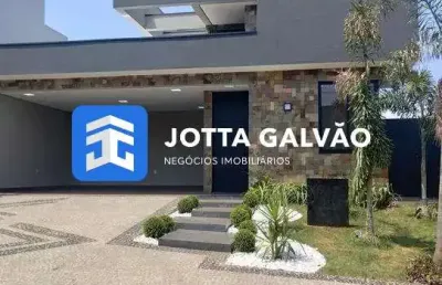 Casa em condomínio fechado com 4 quartos à venda na avenida presidente juscelino kubitschek de oliveira, 168, parque brasil 500, paulínia, 189 m2 por r$ 1.805.000