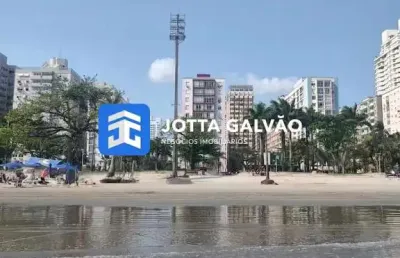 Apartamento com 1 quarto à venda na avenida bartolomeu de gusmão, 43, embaré, santos, 68 m2 por r$ 300.000