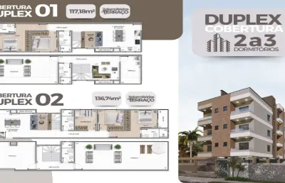 Coberturas duplex e apartamentos em pinhais – residencial sadenha