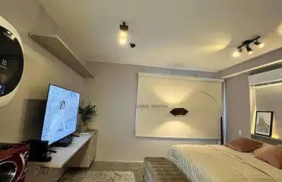 Apartamento com 1 dormitório à venda, 29 m² por r$ 561.800,00 - moema - são paulo/sp