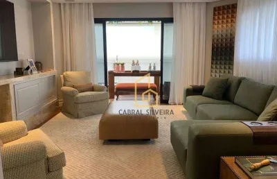Apartamento com 5 dormitórios à venda, 250 m² por r$ 3.450.000,00 - moema - são paulo/sp