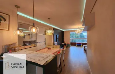 Apartamento moderno em vila campestre | á venda por r$ 850.000 com 3 dormitórios - são paulo/sp