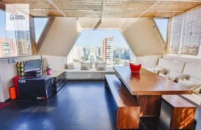 Cobertura com 4 dormitórios à venda, 270 m² - moema - são paulo/sp