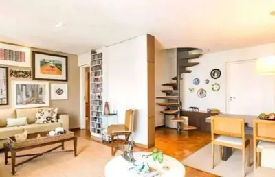 Cobertura com 2 dormitórios à venda, 160 m² por r$ 1.930.000,00 - moema - são paulo/sp
