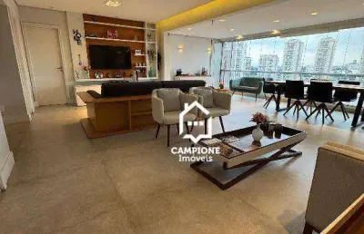 Apartamento com 3 dormitórios para alugar, 142 m² por r$ 15.262,21/mês - vila leopoldina - são paulo/sp