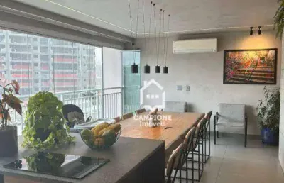Apartamento à venda, 136 m² por r$ 1.990.000,00 - vila anastácio - são paulo/sp