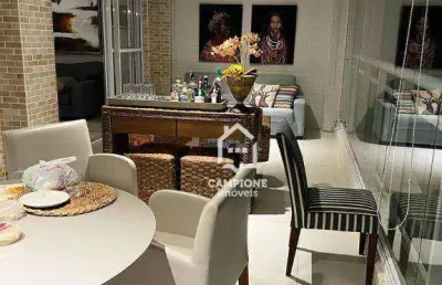 Apartamento com 3 dormitórios à venda, 158 m² por r$ 1.400.000,00 - guarujá - guarujá/sp