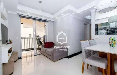 Apartamento com 2 dormitórios à venda, 58 m² por r$ 597.000,00 - barra funda - são paulo/sp
