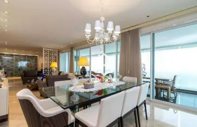Apartamento com 3 dormitórios à venda, 336 m² por r$ 10.000.000,00 - anália franco - são paulo/sp
