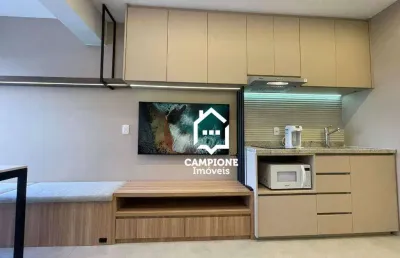 Apartamento com 1 dormitório para alugar, 41 m² por r$ 5.750,00/mês - perdizes - são paulo/sp