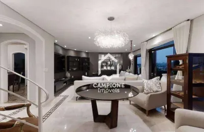 Cobertura à venda, 284 m² por r$ 2.490.000,00 - alta da lapa - são paulo/sp