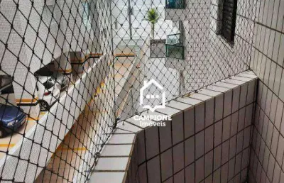 Apartamento com 2 dormitórios à venda, 103 m² por r$ 390.000,00 - centro - mongaguá/sp