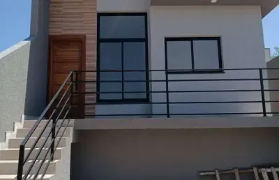 Casa terrea nova moderna living com pé direito alto bairro bela atibaia