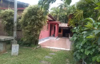 Casa em condomínio para venda em ribeirão pires, represa, 1 dormitório, 1 banheiro, 6 vagas