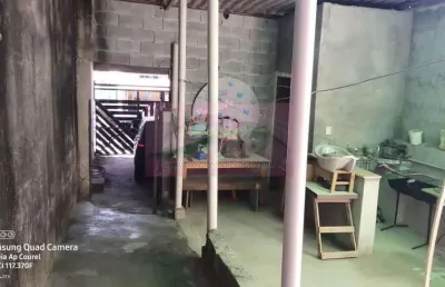 Casa para venda em suzano, vila fátima, 2 dormitórios, 1 banheiro, 3 vagas