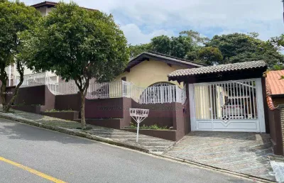 Casa para venda em ribeirão pires, centro, 4 dormitórios, 2 suítes, 3 banheiros, 4 vagas