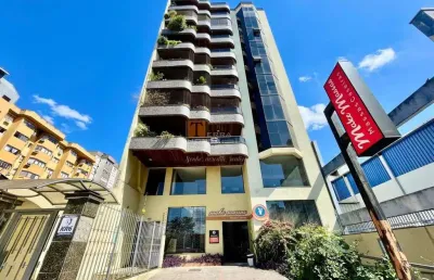 Apartamento semimobiliado com terraço à venda no centro de caxias do sul - rs