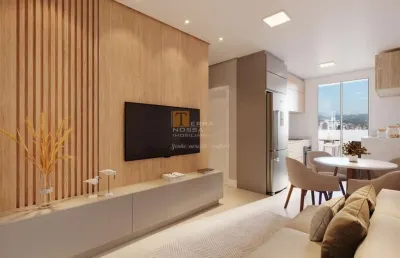 Apartamento 02 dormitórios, bairro nossa senhora das graças em caxias do sul - rs