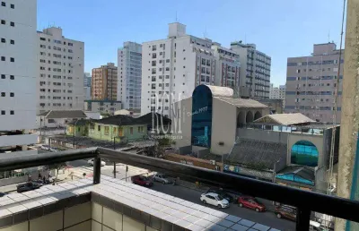 Apartamento com 1 quarto, itararé, são vicente, cod: 8371