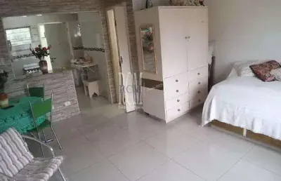 Sala living com 1 quarto, centro, são vicente - r$ 213 mil, cod: 94764