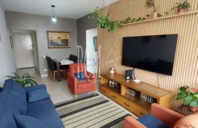 Apartamento com 1 quarto, itararé, são vicente - r$ 280 mil, cod: 92208