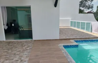 Casa térrea espetacular de 300m² com piscina e academia no parque dos príncipes. fl43
