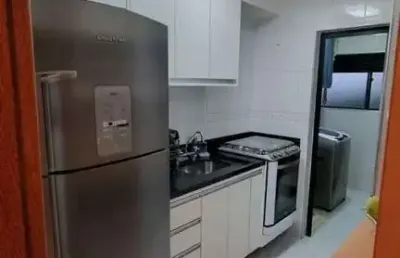 Vendo apto 2 quartos, 1 suite, 2 wc, mobiliado, 1 vaga e lazer completo  - fl22