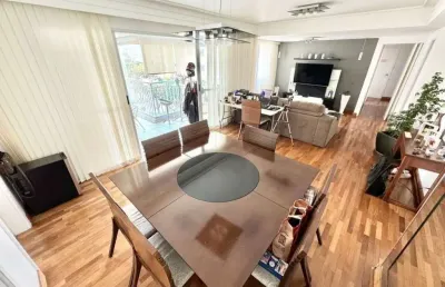 Perto de tudo: apartamento 117m² varanda gourmet, 4 banheiros, vila são francisco (fl43)