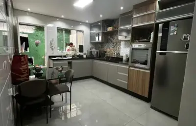 Venda sobrado jardim claudia 79m² 02 quartos 02 (suítes e duas vagas - fl38