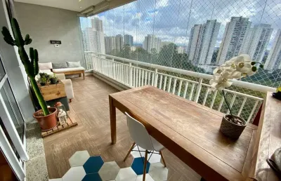 Apartamento 125m2 condomínio andorinha.varanda goumert,2 vagas. fl13