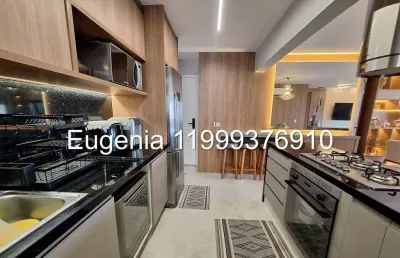 Apartamento em condomínio clube: 2 dormitórios, 2 vagas , 104 metros
