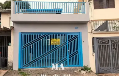 Casa assobradada no jd. bonfiglioli - 3 dormitórios - 2 vagas -edícula - fl47